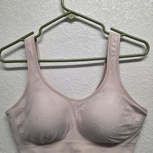 Bali Comfort Revolution Soft Pink Floral Bra Size XL
